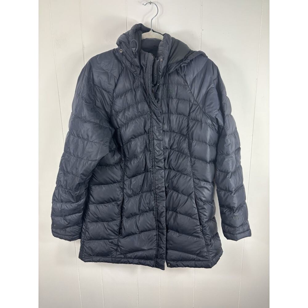 THE NORTH FACE WOMEN'S 600 DOWN HOODED QUILTED PUFFER COAT JACKET SIZE L